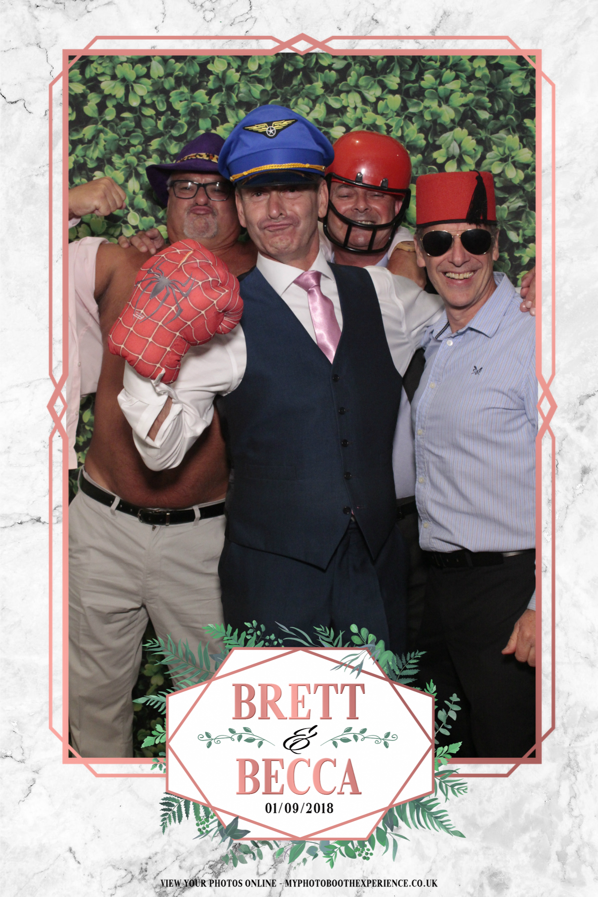 Brett & Becca's Wedding | View more photos from the event at gallery.myphotoboothexperience.co.uk/u/MyPhotoBoothExperienceLtd/Brett-Beccas-Wedding